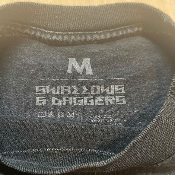 Swallows & Daggers Black T shirt‎ I Feel Like Pablo Don’t Give a F**k size M - Picture 6 of 6